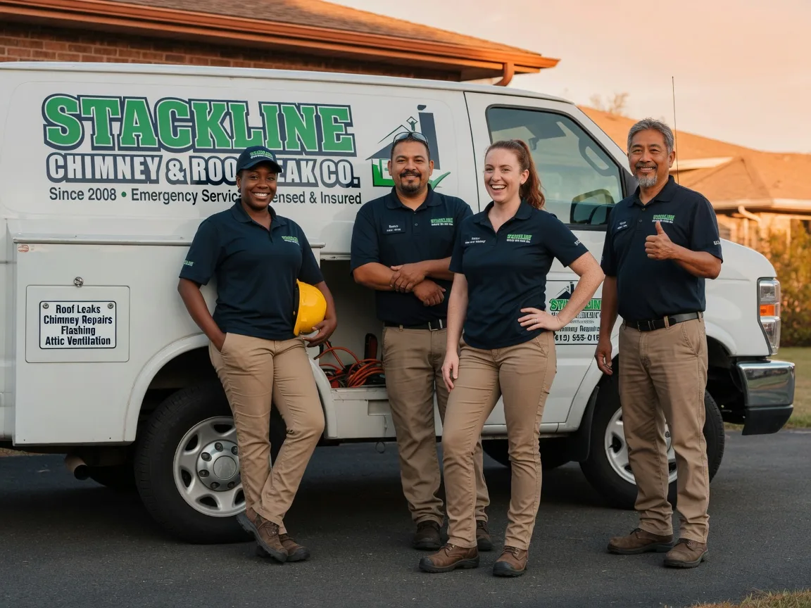 Chimney flashing repair company in Bluff City, KS